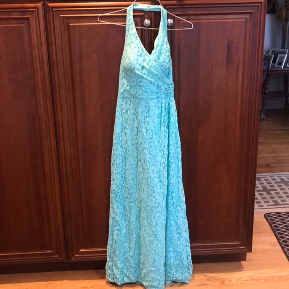 David's Bridal Dresses & Skirts - All Over Lace Halter Dress